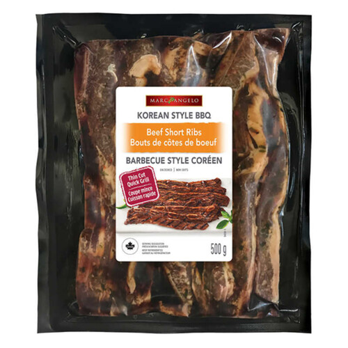 Marcangelo Beef Short Ribs Korean Style BBQ 500 g