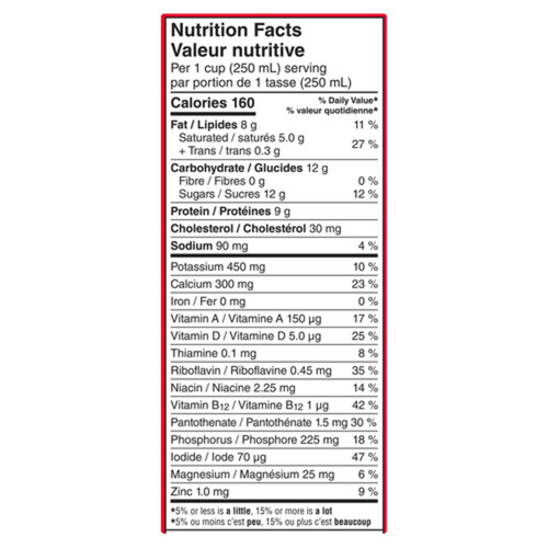 Lactantia PūrFiltre Milk 3.25% Homogenized 2 L