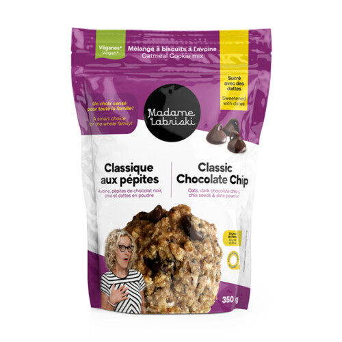 Madame Labriski Classic Chocolate Chip Cookie Mix 350 g