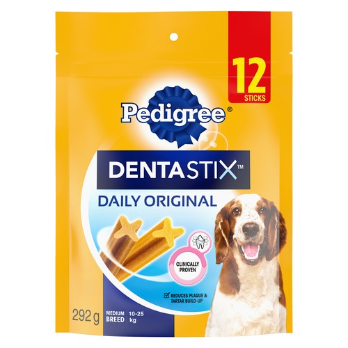 Pedigree Dentastix Oral Care Medium Adult Dog Treats Original 292 g