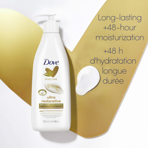 Dove Body Love Body Lotion Ultra Restorative For Re-Occurring Dry Skin 400 ml