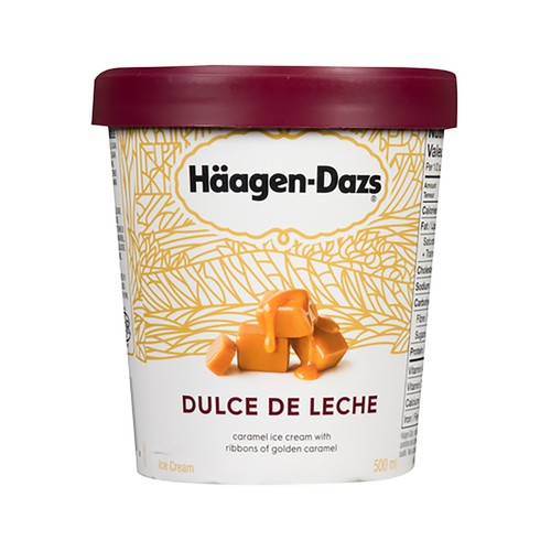 Häagen-Dazs Ice Cream Dulce De Leche Caramel 500 ml
