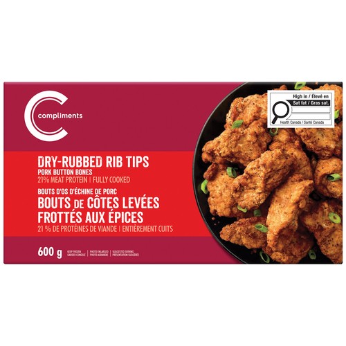 Compliments Frozen Dry Rib Tips 600 g
