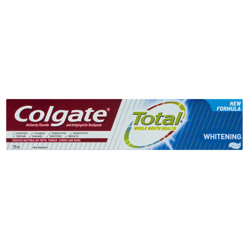 Colgate Toothpaste Total Whitening 170 ml