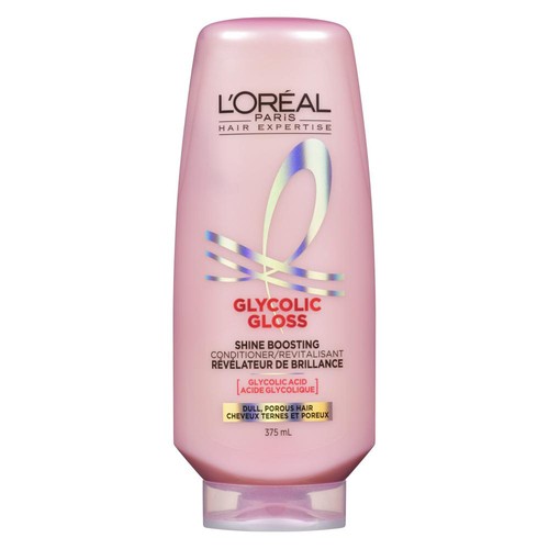 L'Oréal Paris Hair Expertise Conditioner Glycolic Gloss Shine Boosting Dull And Porous Hair 375 ml