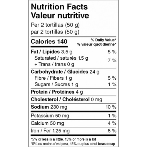 Grimm's Fine Foods Organic Tortilla Wheat & Corn 6 Inch 300 g