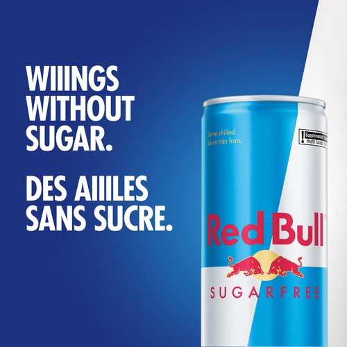 Red Bull Sugar-Free Energy Drink 12 x 250 ml (cans)