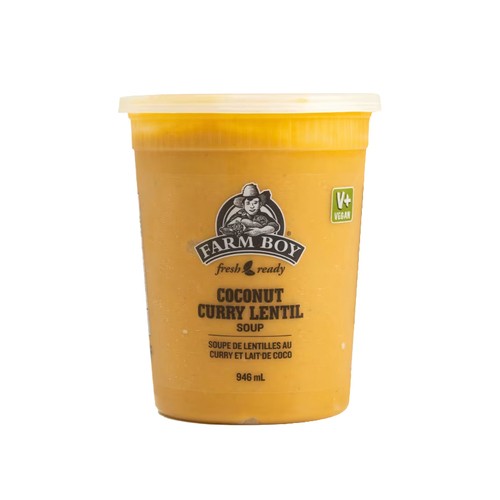 Farm Boy Soup Coconut Curry Lentil 946 ml