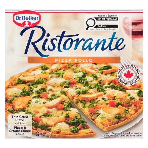 Dr. Oetker Ristorante Frozen Pizza Pollo 355 g