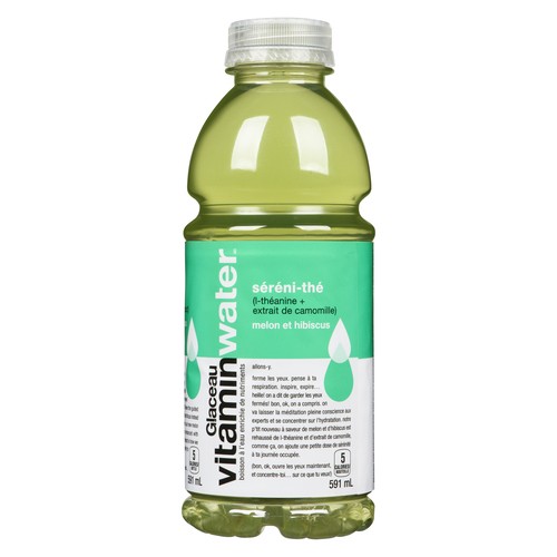 Glaceau Vitamin Water Serenit-E Melon Hibiscus 591 ml (bottle)