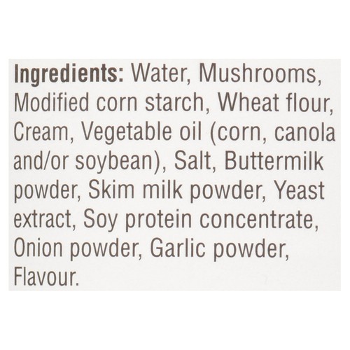 Campbell's Low Fat Soup Cream Of Mushroom 284 ml