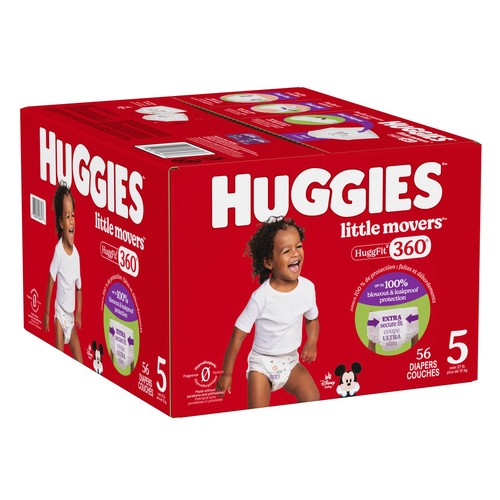 Huggies Little Movers Size 5 56 Count