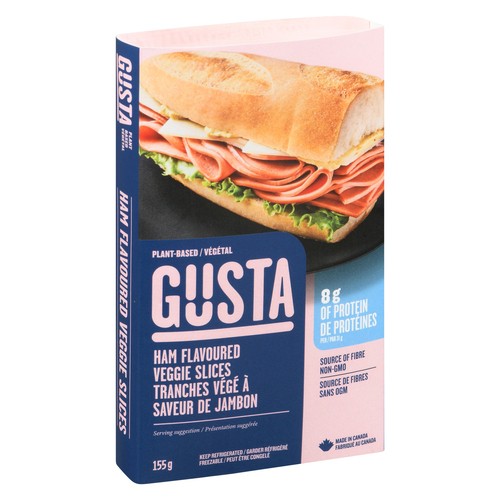 Gusta Ham Flavoured Veggie Slices 155 g