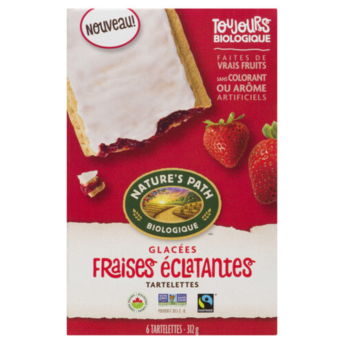 Nature's Path Organic Toaster Pastries Berry Strawberry 312 g