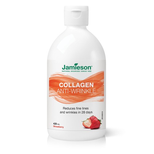 Jamieson Collagen Anti-Wrinkle Strawberry 420 ml