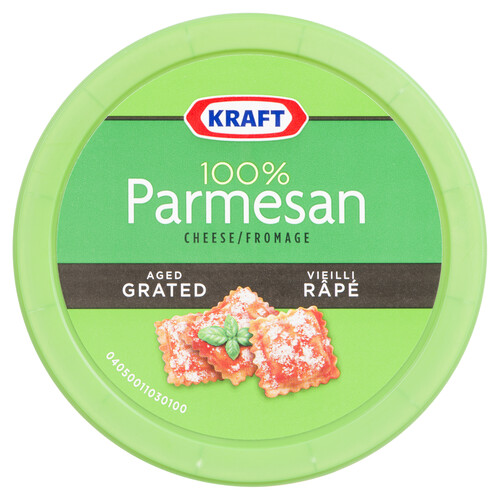 Kraft 100% Parmesan Aged Grated Cheese 141 g