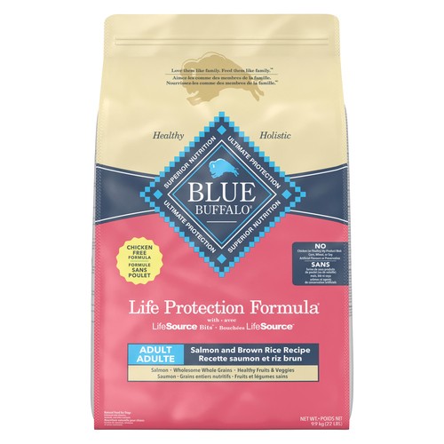 Blue Buffalo Adult Dry Dog Food Salmon And Brown Rice 9.9 kg