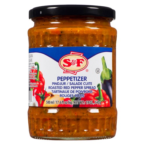S&F Pindjur Spread Roasted Red Pepper 500 ml