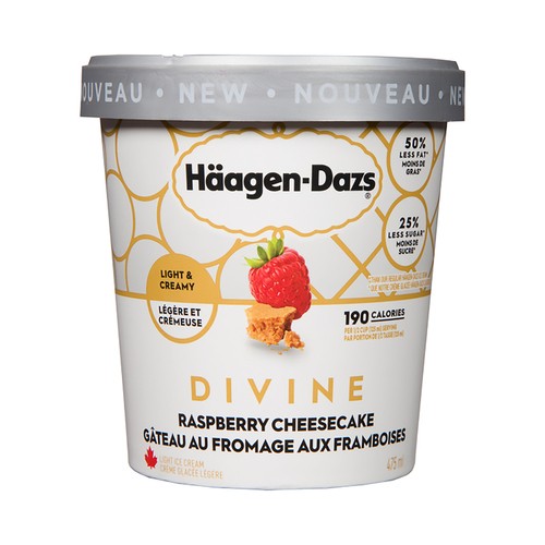 Häagen-Dazs Ice Cream Raspberry Cheesecake 475 ml