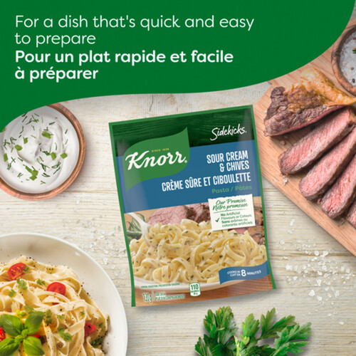 Knorr Sidekicks Pasta Side Dish Sour Cream & Chives For A Quick Meal 120 g