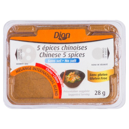 Les Aliments G. Dion Foods Chinese Five Spices Mix 28 g