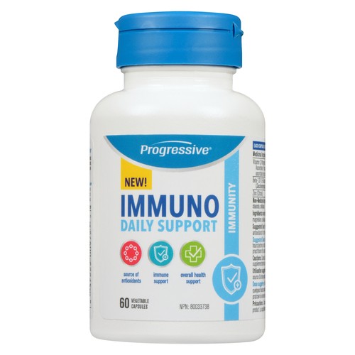 Progressive Supplement Immuno-Daily Support 60 Vegetable Capsules