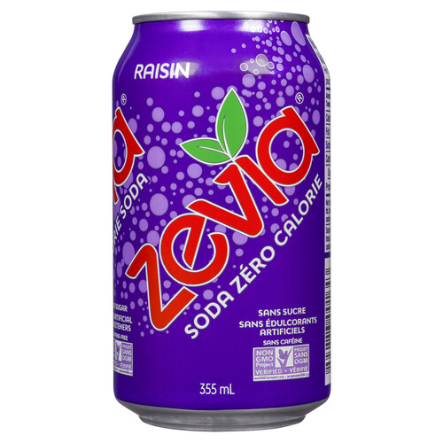 Zevia Grape Soft Drink 355 ml