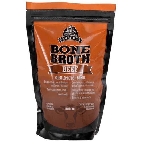 Farm Boy Frozen Beef Bone Broth 500 ml