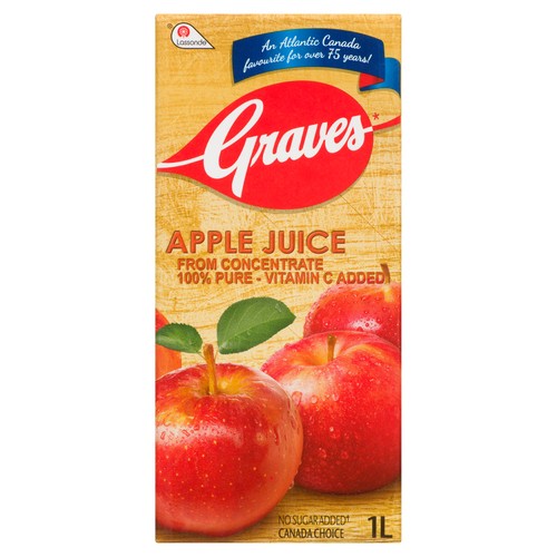 Graves Juice Apple 1 L