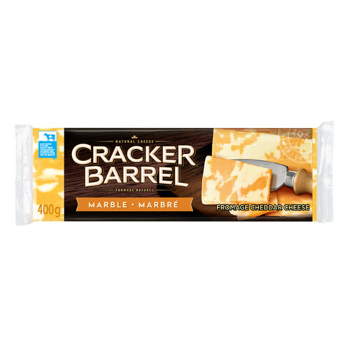 Cracker Barrel Block Cheese Cheddar Marble 400 g