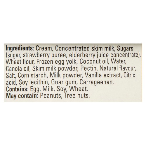 Ben & Jerry's Ice Cream Strawberry Jammin With Fairtrade Ingredients 473 ml