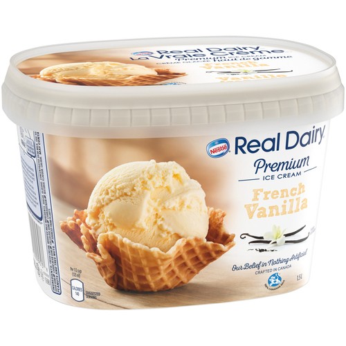 Nestlé Real Dairy Ice Cream French Vanilla 1.5 L