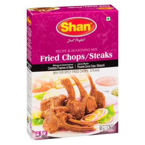 Shan Seasoning Mix For Fried Chops/Steaks 50 g