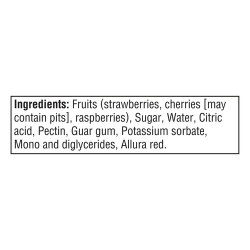 Double Fruit Jam Light Garden Fruit 500 ml