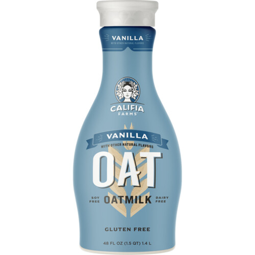 Califia Farms Gluten-Free Oat Beverage Vanilla 1.4 L