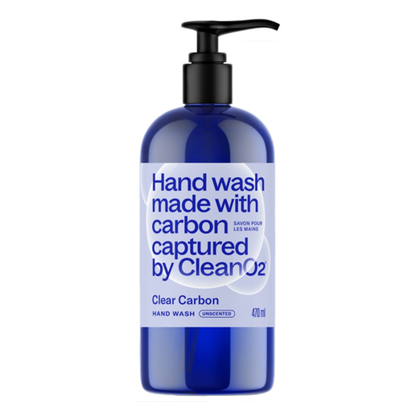 Clean O2 CleanO2 Liquid Hand Soap Clear Carbon 470 ml - Voilà Online Groceries ...