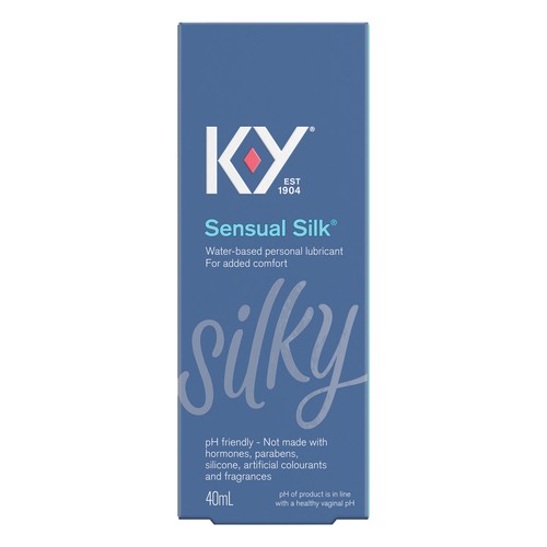 K-Y Sensual Silk Lubricant 40 mL