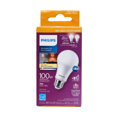 Philips Bulbs LED 100W Soft White Warm Glow 