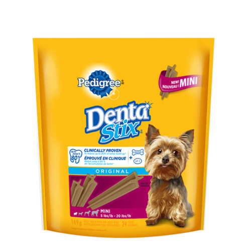 Pedigree Dentastix Oral Care Mini Dog Treats Original Flavour 169 g