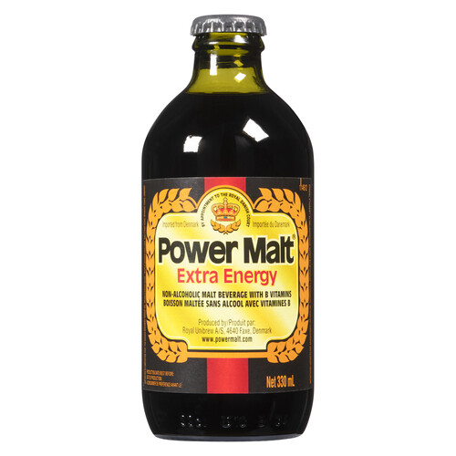 Powermalt Energy Drink Extra Energy 330 ml (bottle)