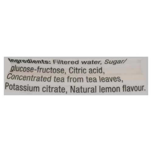 Fuze Naturally Flavoured Iced Tea Lemon 500 ml (bottle)