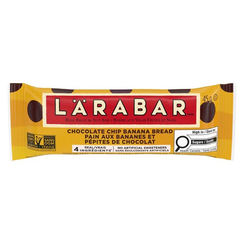 Lärabar Energy Bars Chocolate Chip Banana Bread 45 g