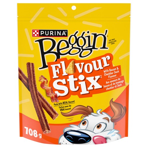 Beggin' Strips Dog Food Stix Bacon & Cheese 708 g