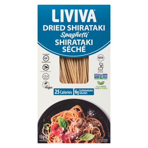 Liviva Pasta Dried Shirataki Spaghetti 120 g
