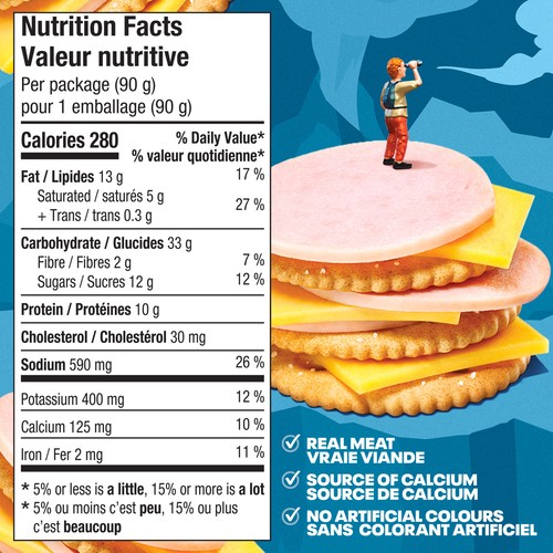 Lunchables Smoke Flavoured Cured Turkey Chocolate Sandwich Cookie Processed Cheese Product Crackers Turkey 90 g