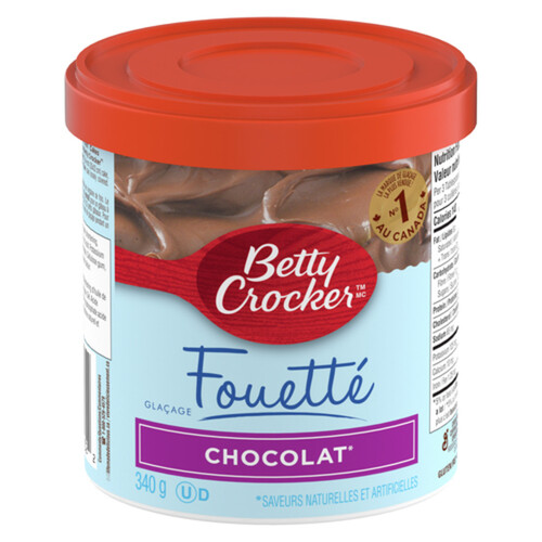 Betty Crocker Gluten-Free Whipped Frosting Chocolate 340 g