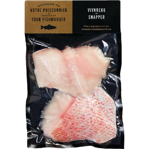 Curated By Your Fishmonger Frozen Snapper Portions
