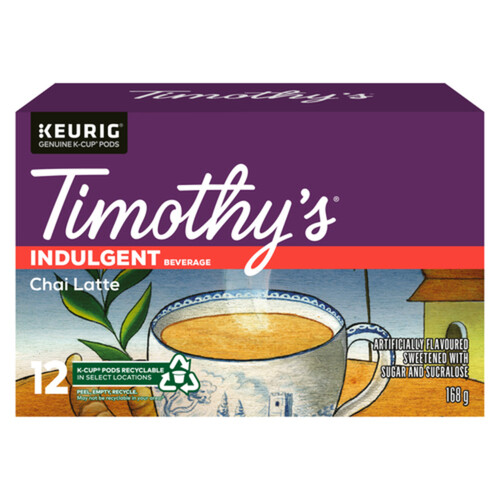 Keurig chai latte clearance calories