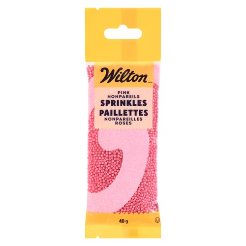 Wilton Sprinkles Pink Nonpareils 40 g