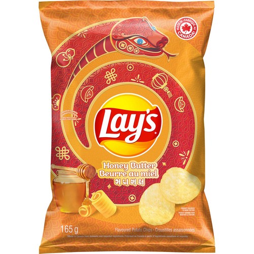 Lay's Potato Chips Honey Butter Flavoured 165 g